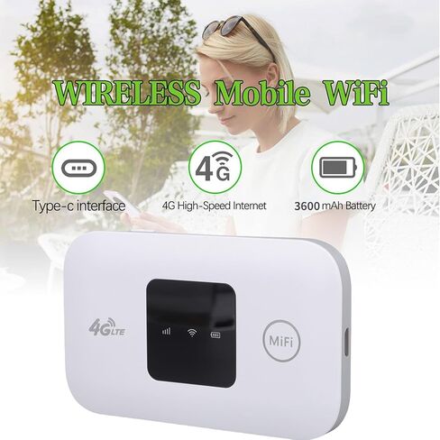 يدعم Yunseity 4G LTE Mobile Hotspot ، جهاز توجيه WiFi المحمول 10 أجهزة ، وصول إلى الإنترنت عالي السرعة ، وشبكة مستقرة ، وتشفير الأمان ، لتلفزيون الكمبيوتر المحمول عبر الهاتف in Kuwait