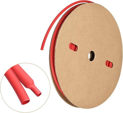 MECCANIXITY Heat Shrink Tubing, 3:1 Ratio 3/16 Inch Diameter 50ft Adhesive Lined Dual Wall Heat Shrink Tube Waterproof Sealed Black in Saudi Arabia