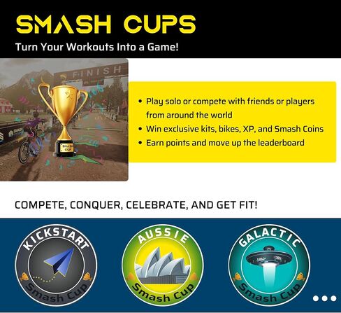 Smash Your Fitness ™ اشتراك السنوي: لعبة لياقتك للبقاء متحمسًا وتوافق مع تمرينات منخفضة التأثير في المنزل - تنزيل رمز in Saudi Arabia