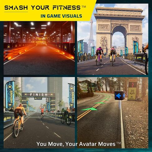 Smash Your Fitness ™ لمدة شهر واحد الاشتراك: لعبة لياقتك للبقاء متحمسًا وتوافق مع تمرينات منخفضة التأثير في المنزل - تنزيل رمز in Saudi Arabia