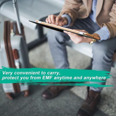 EMF Blocker Lap, Radiation Blocking Computer Pad, Protect Our Body from EMF, Radiation, Fits Laptops, Notebooks, Tablets Anti-Radiation Laptop Computer Pad (Black, 8 * 12 in) in Saudi Arabia