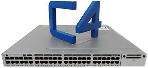 Cisco WS-C3850-48F-L 48 Port Full PoE LAN Base PWR-C1-1100WAC (Renewed) in Saudi Arabia