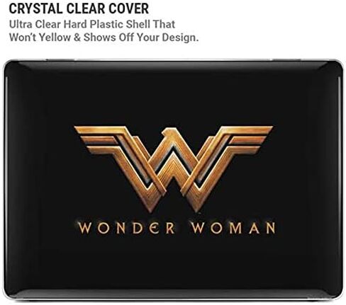 SKINIT CASE + SNOWENTING TICKENT مع MacBook Air 13in M1 (2021) - تصميم شعار Gold Woman المرخص له رسميًا in Kuwait