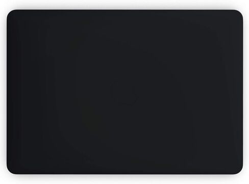 الحالة الصلبة السوداء-غلاف الغطاء الكامل للجسم الكامل للوقاية من الخدش مقاوم الخدش ، متوافق مع macbook 15 "pro w/tb (A1990) in Saudi Arabia