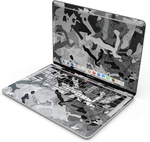 Desert Snow Camouflage V2 Full-Body Wrap Scratch Resistant Decal Skin-Kit Compatible with MacBook 13" Air M1 (A2337) in Saudi Arabia