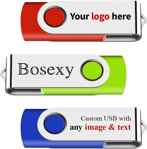 USB Flash محركات مخصصة 1 جيجابايت 50pcs Bosexy دوار USB2.0 عصا الذاكرة مطبوعة أو محفورة مع شعارك in Kuwait