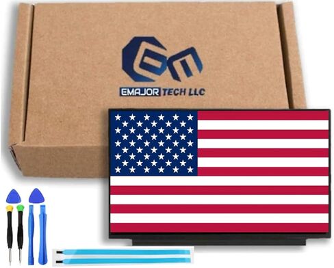EM EMAJOR TECH New Screen Replacement for Lenovo PN 5D10P53898 1366X768 HD Non-Touch LCD LED Display with Set of Tape and Tools in Saudi Arabia