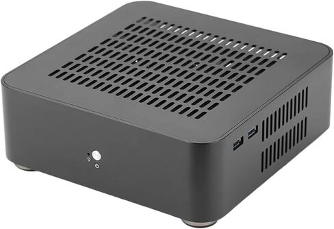 L65s جميع الألومنيوم هيكل مصغرة HTPC CASE MINI ITX CASES COMPUTION GAMING PC CASTER in Kuwait