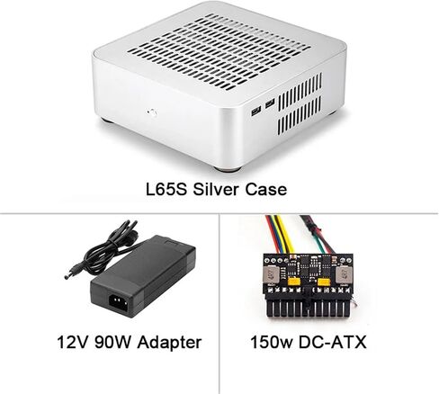 L65s جميع الألومنيوم هيكل مصغرة HTPC CASE MINI ITX CASES COMPUTION GAMING PC CASTER in Kuwait