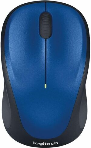 Logitech M317 ماوس اللاسلكي مع جهاز استقبال النانو - الأزرق (متجدد) in Saudi Arabia