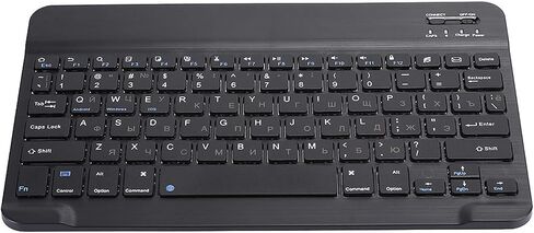 Akozon Russian Cyrillic Keyboard for Tablet ، لوحة مفاتيح USB مع اللغة الإنجليزية الروسية ، لوحة المفاتيح 80Keyboard 10.1 in Saudi Arabia