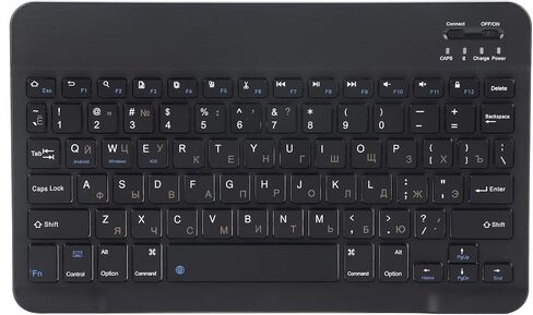 Akozon Russian Cyrillic Keyboard for Tablet ، لوحة مفاتيح USB مع اللغة الإنجليزية الروسية ، لوحة المفاتيح 80Keyboard 10.1 in Saudi Arabia