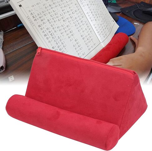 KIMISS Portable Pillow Tablet Stand Holder, Soft Mobile Phone Support Bed Rest Cushion, Capable Tablet Reading Holder, Ideal for EReaders, Books, Magazines in Saudi Arabia