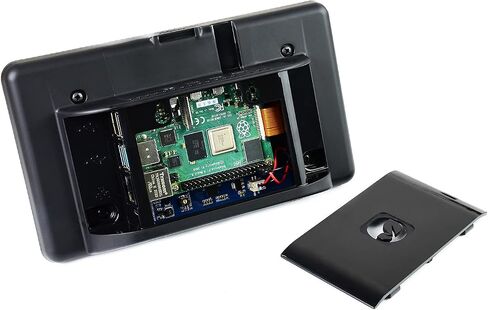 WAVESHARE 7INCH CAPACITIVE TOUCH ، 800 × 480 ، يدعم Raspberry PI 5/4B/3B+/3A+/3B/2B/B+/A+، CM3/3+/4 ، بدون حالة in Saudi Arabia