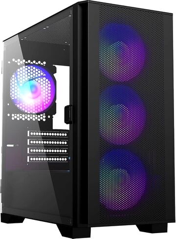 سطح مكتب الألعاب Geforce RTX 4070 12GB ، معالج AMD 8 -CORE RYZEN 7 ، ذاكرة الوصول العشوائي 32GB ، 1 تيرابايت NVME SSD ، WiFi ، Windows 11 Pro - Tower Computer in Kuwait