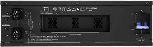 Vertiv Liebert GXT5 192V خزانة البطارية الخارجية لـ Liebert 5-10KVA عبر الإنترنت صمام التحويل المزدوج تنظيم حمض الطاقة غير المنقطعة لوقت التشغيل الممتد ، المبادلة الساخنة (GXT5-EBC192VRT3U) in Saudi Arabia