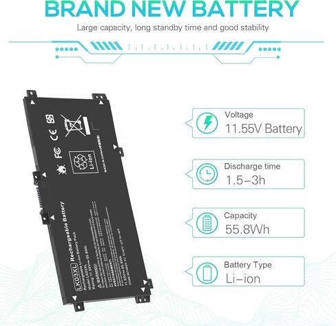 Fancy Buying 42Wh WDX0R Laptop Battery for dell Inspiron 15 5565 5567 5568 5578 7560 7570 7579 7569, 13 5368 5378 5379 7368 7378, 17 5000 5765 5767 5770, 14 7460 Fits 3CRH3 T2JX4 FC92N CYMGM in Kuwait