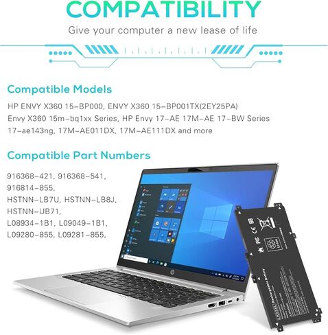 Fancy Buying 42Wh WDX0R Laptop Battery for dell Inspiron 15 5565 5567 5568 5578 7560 7570 7579 7569, 13 5368 5378 5379 7368 7378, 17 5000 5765 5767 5770, 14 7460 Fits 3CRH3 T2JX4 FC92N CYMGM in Kuwait