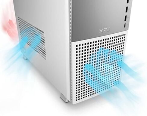Dell XPS 8950 سطح المكتب (2022) | Core i5-12400 - محرك أقراص ثابت SSD 512GB - ذاكرة الوصول العشوائي 16 جيجابايت | 6 النوى @ 4.4 جيجا هرتز وين 11 المنزل الأسود (متجدد) in Kuwait