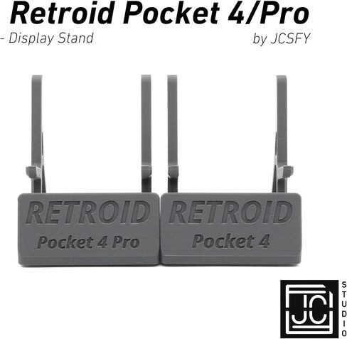 عرض الوقوف من أجل Retroid Pocket 4/4 Pro مع شحن مساحة | وحدة رف قفص الاتهام للألعاب الجهاز الرجعية متوافق مع قبضة JCSFY in Kuwait