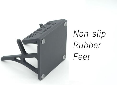 Display Stand for rg35xx plus لـ Anbernic 35xx مع مساحة الشحن | وحدة رف قفص الاتهام للألعاب الجهاز الرجعية متوافق مع قبضة JCSFY in Saudi Arabia