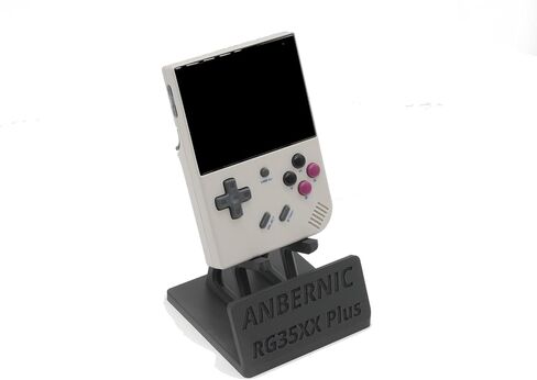 Display Stand for rg35xx plus لـ Anbernic 35xx مع مساحة الشحن | وحدة رف قفص الاتهام للألعاب الجهاز الرجعية متوافق مع قبضة JCSFY in Saudi Arabia