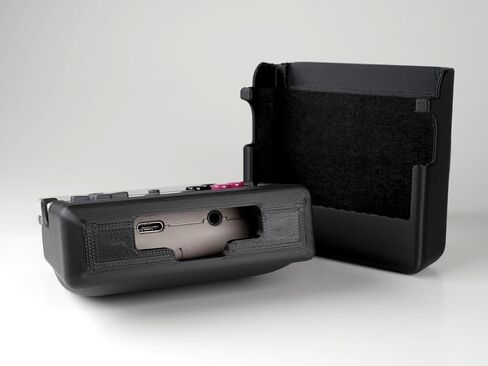 Love Grip 2-in-1 لـ Anbernic RG35XX بالإضافة إلى غطاء الشاشة القابل للعكس GBC نمط الذقن واقي الشاشة in Kuwait