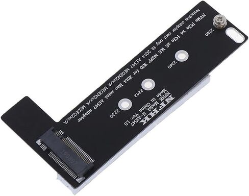 1PC PCI-E X4 X2 M.2 for NGFF M-Key for NVME AHCI SSD Converter Card Adapter for 2014 M1ni A1347 MEGEN2 MEGEM2 MEGEQ2 in Saudi Arabia