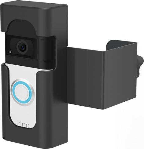 No-Drilling Anti-Theft Video Doorbell Mount for Ring Battery Doorbell Pro/Plus/Video Doorbell 1/2/3/4/Plus/2nd(2020 Release), No Block Sensor Mounting Bracket for Home/Apartments/Businesses/Dorm in Saudi Arabia