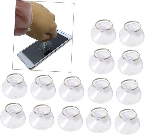 30pcs أكواب شفط احترافية لإزالة الشاشة أداة لإصلاح الزجاج الثقيل للهواتف وأجهزة الكمبيوتر لإصلاح وصيانة DIY in Saudi Arabia
