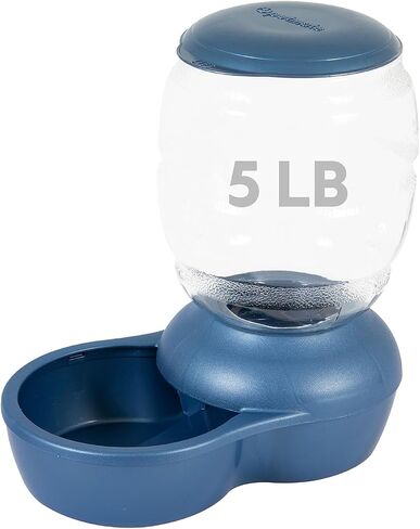 Petmate Replendish Automatic Cat and Dog Feeder, Pearl Peacock Blue, 10lb in Saudi Arabia