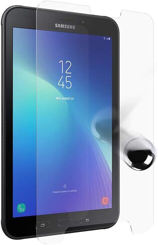 otterbox cp alpha glass series protector for samsung galaxy tab active 2.0 - غير راكد/سفن في polybag - أسود in Kuwait