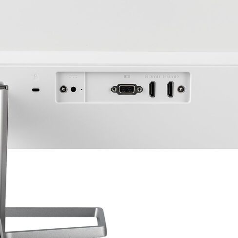 HP Series 5 27 بوصة FHD White Monitor (HP527SW) بما في ذلك: 3x HDMI Cable ، واقي الطفرة ، وعلاقات الكابل ، ومجموعة تنظيف الشاشة ، واقي الشاشة in Saudi Arabia