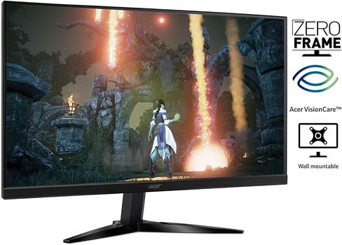 Acer KG271 BMIIX 27 "Full HD (1920 X 1080) TN Monitor مع AMD Freesync Technology (2 X HDMI & VGA Port) ، Black in Kuwait