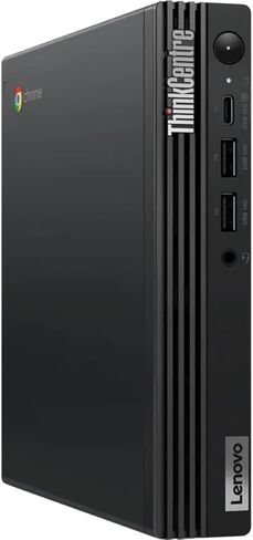 Lenovo ThinkCentre M60Q Cromebox Tiny Desktop Computer ، Intel Core I3-1215U 1.2GHz ، 8GB RAM ، 128GB SSD ، Chrome OS ، Black in Kuwait