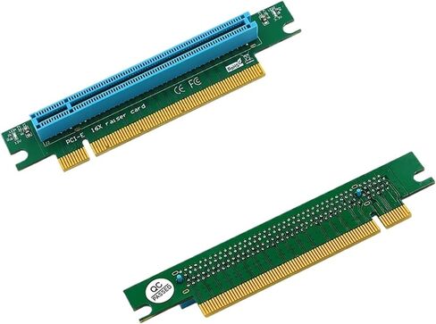 16x Slot Riser PCI X16 3.0 REVERT CARD RISER for Video Card Raiser + Power Power for 1U/2U Server Case Chassis in Saudi Arabia