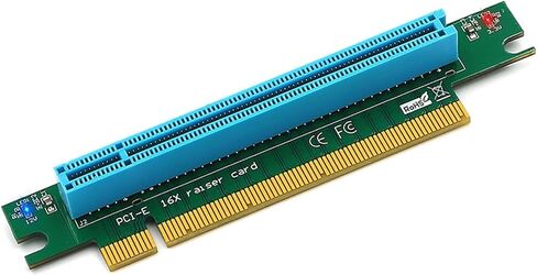 16x Slot Riser PCI X16 3.0 REVERT CARD RISER for Video Card Raiser + Power Power for 1U/2U Server Case Chassis in Saudi Arabia