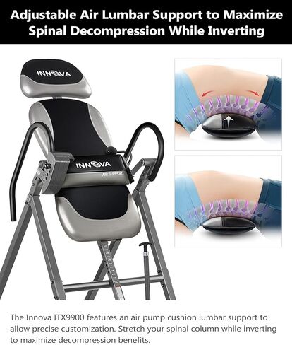 INNOVA Health and Fitness ITX9900 Inversion Table with Air Lumbar Support in Kuwait