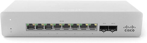 Cisco Meraki MS120-8LP-HW Compact Cloud-Managed Network Switch (Renewed) in Saudi Arabia