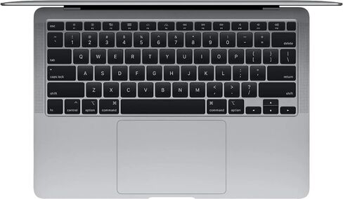 Apple 2020 MacBook Air مع 1.1 جيجا هرتز Intel Core I5 ​​(13 بوصة ، ذاكرة وصول عشوائي 16 جيجابايت ، تخزين 1 تيرابايت) Space Gray (متجدد) in Kuwait