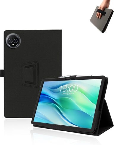 Case for FEONAL Android 14 Tablet 11 inch Tablets,11 inch Tablet,UYRUREL Leather Slim Folding Stand Cover with Hand Strap Magnet for Men Women Full Protection,SkyBlue. in Saudi Arabia