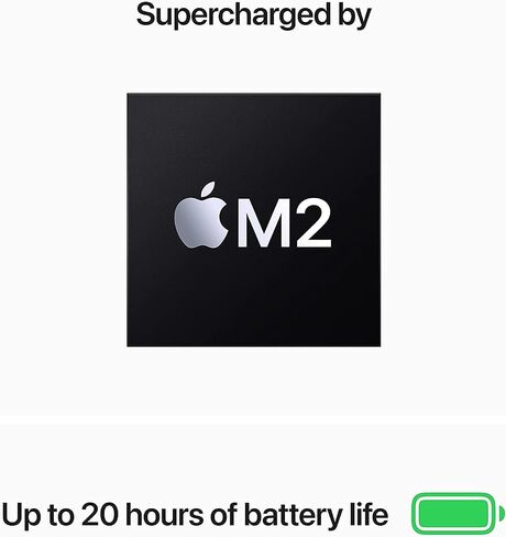 Apple 2022 MacBook Pro مع Apple M2 Chip ، 13 بوصة ، ذاكرة الوصول العشوائي 24 جيجا بايت ، تخزين 1 تيرابايت SSD - الفضة (قسط متجدد) in Saudi Arabia