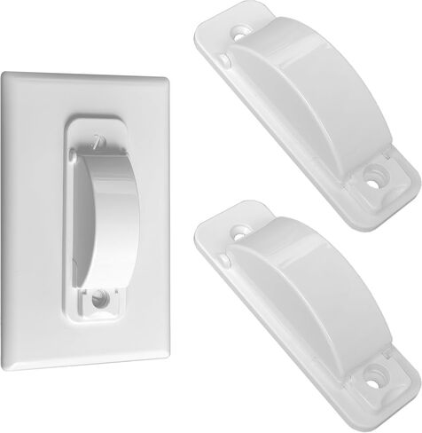 2 Pack Toggle Light Switch Cover Guard, Baby Proof, Clear | Wall Switch Protector, Prevents Accidental On/Off, Protects Circuits from Kids & Pets, Easy Install, Screws Included in Saudi Arabia