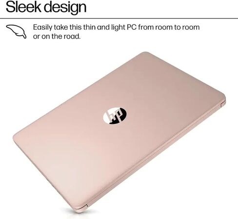HP 2025 Latest 14" Laptop for Student Business, Intel N150 CPU(Beats N4120), 4GB RAM, 384GB Storage(128GB UFS+256GB MSD), Wi-Fi 6, Copilot AI, 1 Year Office 365, Windows 11 Pro, Sky Blue in Kuwait