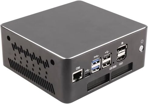 جهاز جدار الحماية ، Mini PC 2.5GBE 6 LAN Port ، Micro Router PC ، I226 NICS ، Pentium-Gold 7505،16GB DDR4 RAM 256GB SSD M.2 PCI-E X4،4K@60 DIAND DUNT in Kuwait