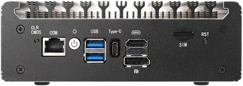 Micro Firewall Appliance ، N6005 Mini PC ، I226 2.5G LAN MINI Computer يدعم 2*DDR4 M.2 NVME ، Type-C ، USB3.2 ، SIM CARD SLOT ، 4K@60HZ DUNT DUAL in Kuwait