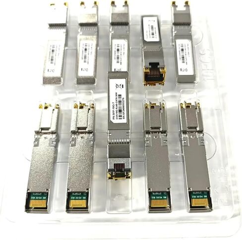 10GBASE-T SFP+ to RJ-45 TRANSCEIVER ، 2.5G 5GBE SFP+ COPPER ETHERNET CAT6A ، تصل إلى 30 مترًا ، لـ SFP-10G-T (2.5G-30M -1PC) in Saudi Arabia
