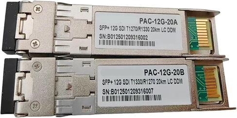 4K فيديو SFP SD-SDI HD-SDI 12G ، Singlemode ، الألياف الفردية ، 20 كم in Kuwait