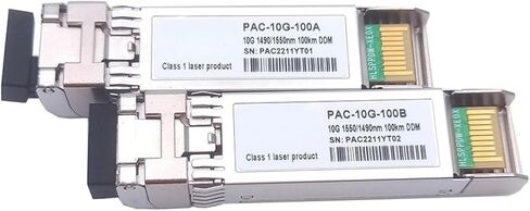 100KM Single Fiber GBIC SFP 10GB 100KM 1550nm 1490nm LC Simplex DOM 10G SFP 100KM SFP Module(Tx1490 Rx1550 80km) in Saudi Arabia