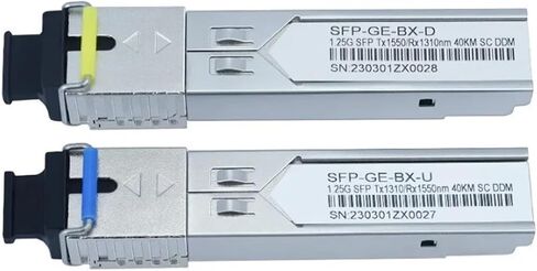 1.25G Fiber Optical SFP Transceiver Module SC 40km Singlemode Simplex Gigabit DDM in Saudi Arabia